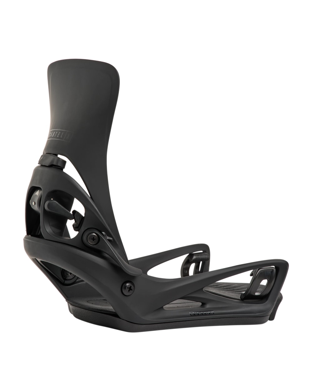 Burton Men's Step On Cartel X Snowboard Bindings - Black - three-quarter