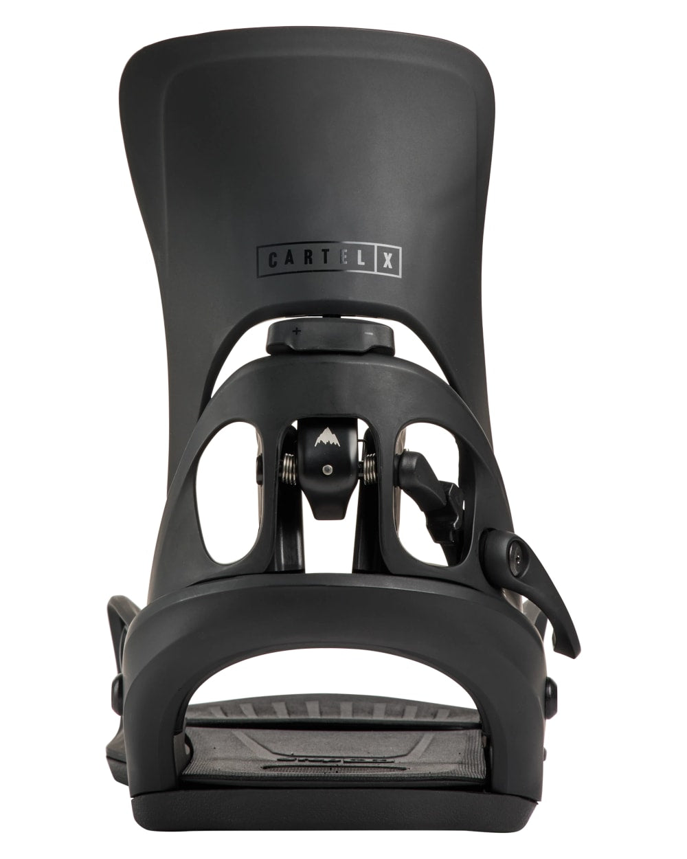 Burton Men's Step On Cartel X Snowboard Bindings - Black - hi-back