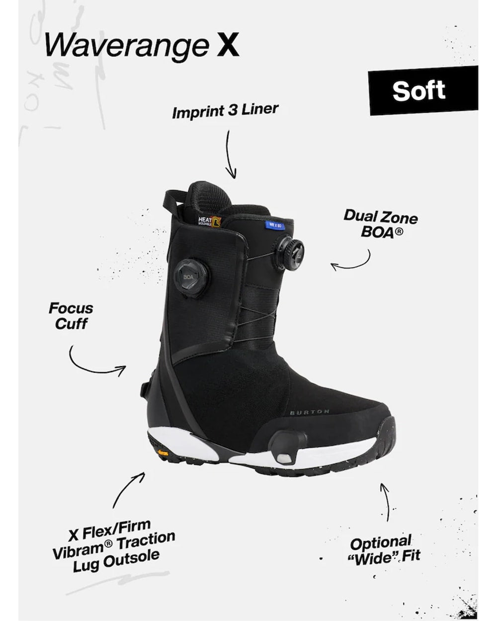 Burton Men's Waverange X Step On® Snowboard Boots