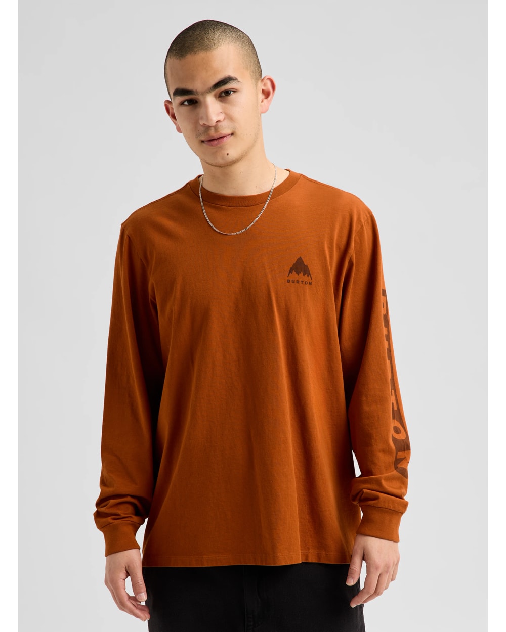Burton Unisex Elite Long Sleeve T-Shirt - Spiced Chai