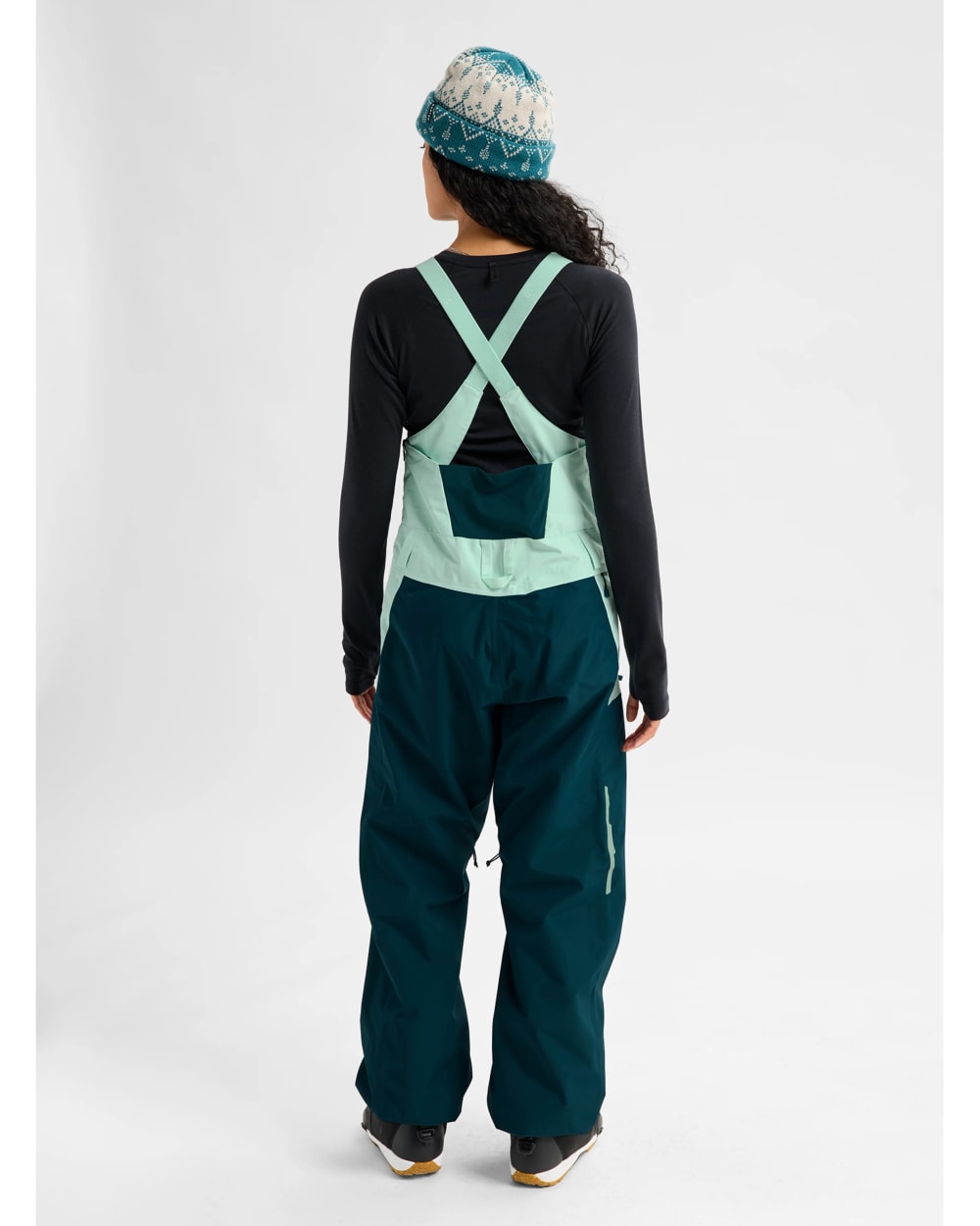 Burton Women's Reserve 2L Bib Pants - ATLANTIC TEAL/SPRING FROST