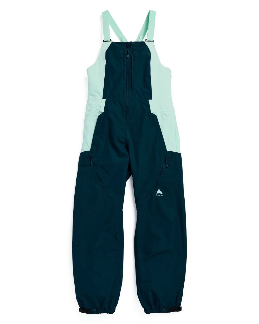 Burton Women's Reserve 2L Bib Pants - ATLANTIC TEAL/SPRING FROST