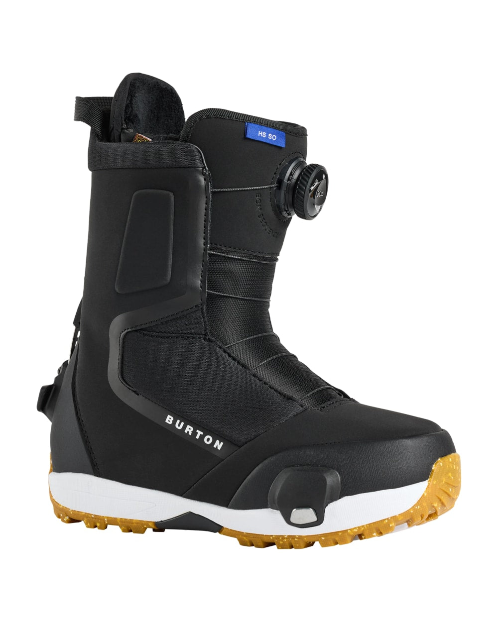Burton Women's Highshot Step On Snowboard Boots in Black - outside profile
