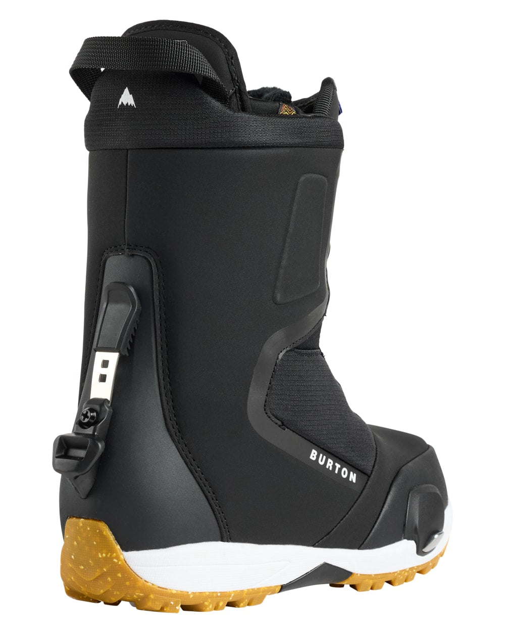 Burton Women's Highshot Step On Snowboard Boots in Black - rear three-quarter