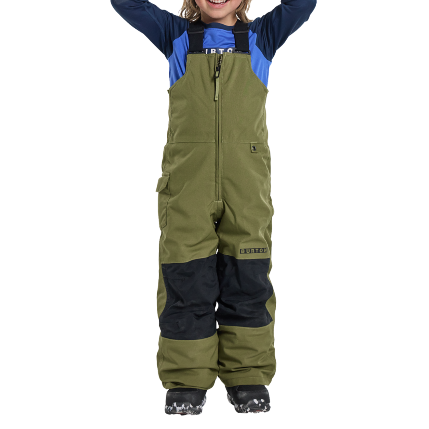 Burton Toddler Maven 2L Bib Pant - Martini Olive - front