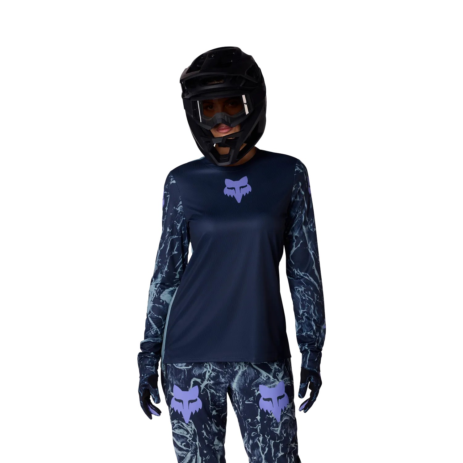 Fox Women's Ranger Long Sleeve Jersey Img Print