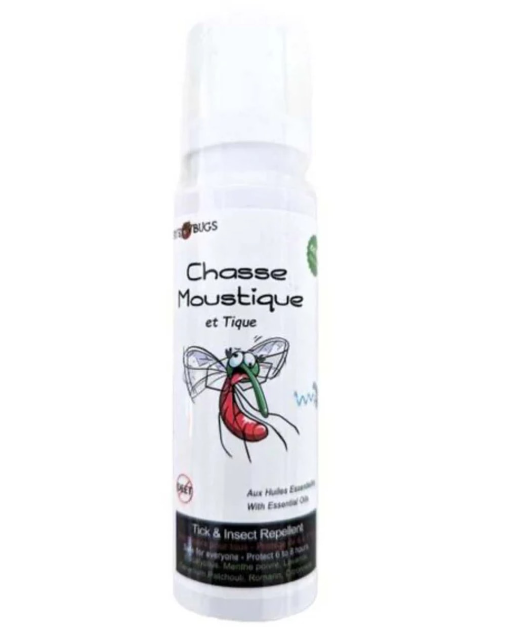 Bye Bugs Mosquito Repellent Spray Bottle