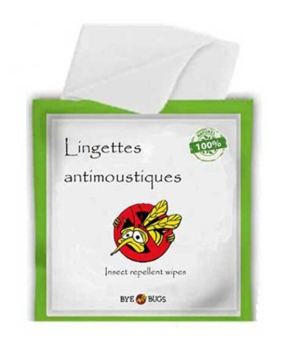 Bye Bugs Mosquito Repellent Wipes