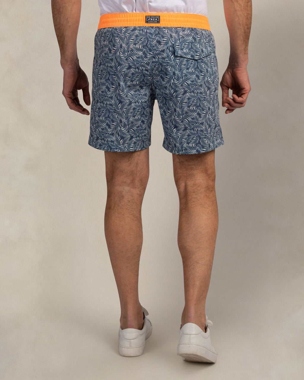 NZA 26CN652 Navy Sky swim shorts - back