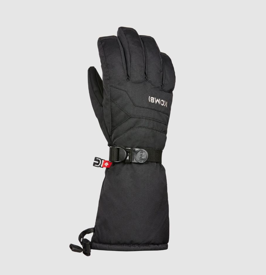 Kombi Men's Pathfinder Gloves - Black, back view