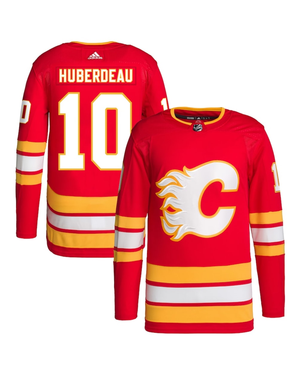 Calgary Flames Jonathan Huberdeau Home Red Jersey