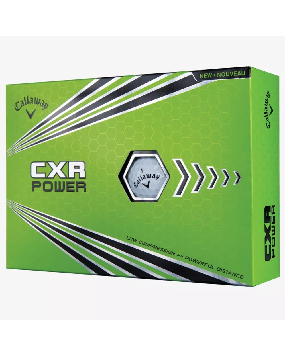 Callaway CXR Power Golf Balls - Box of 12 Balls