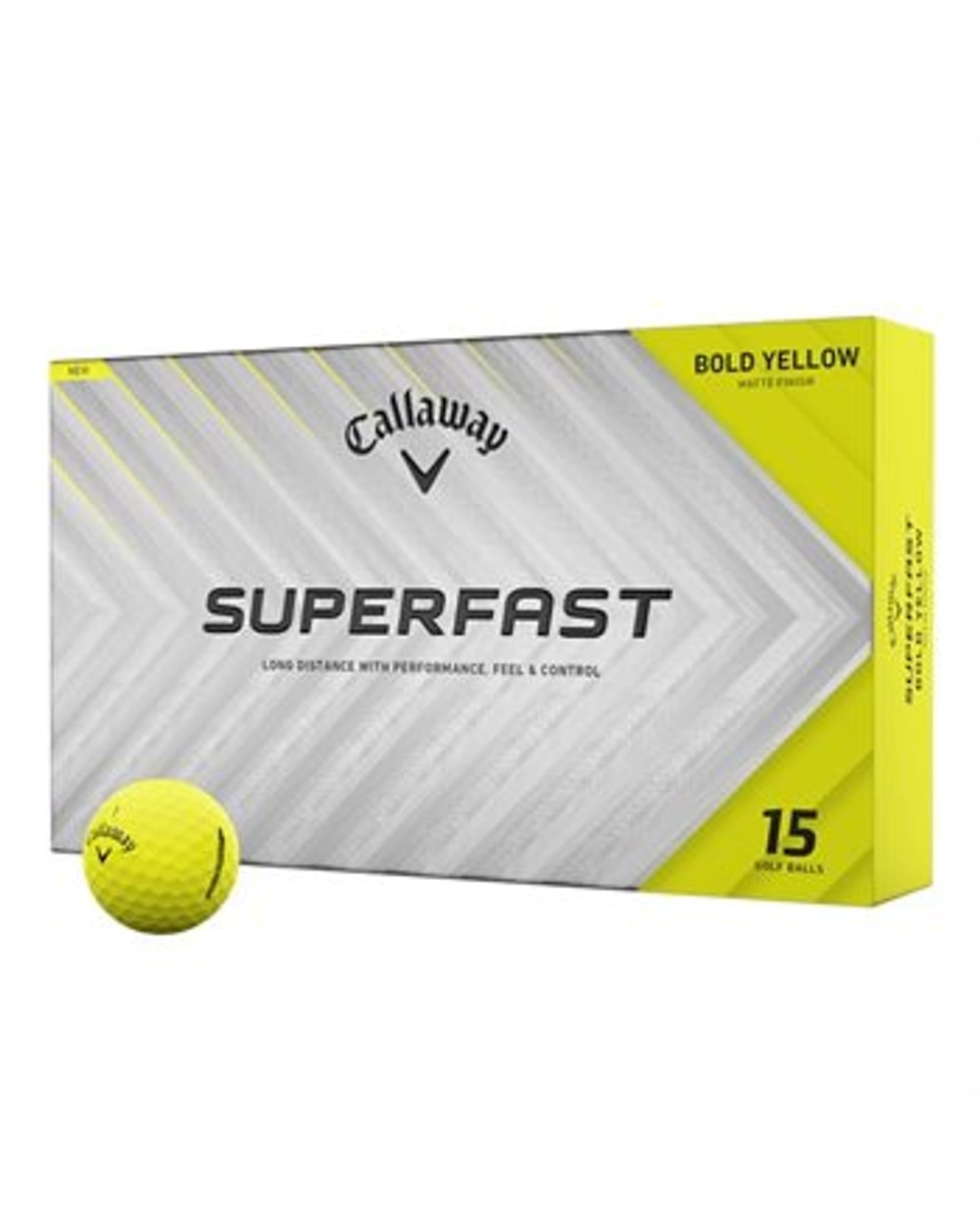 Callaway Superfast 25 - 15 Pack Distance Golf Balls