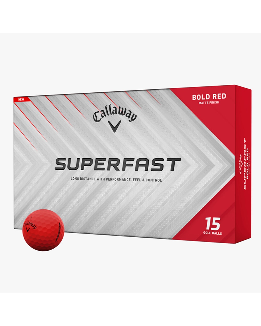 Callaway Superfast 25 - 15 Pack Distance Golf Balls