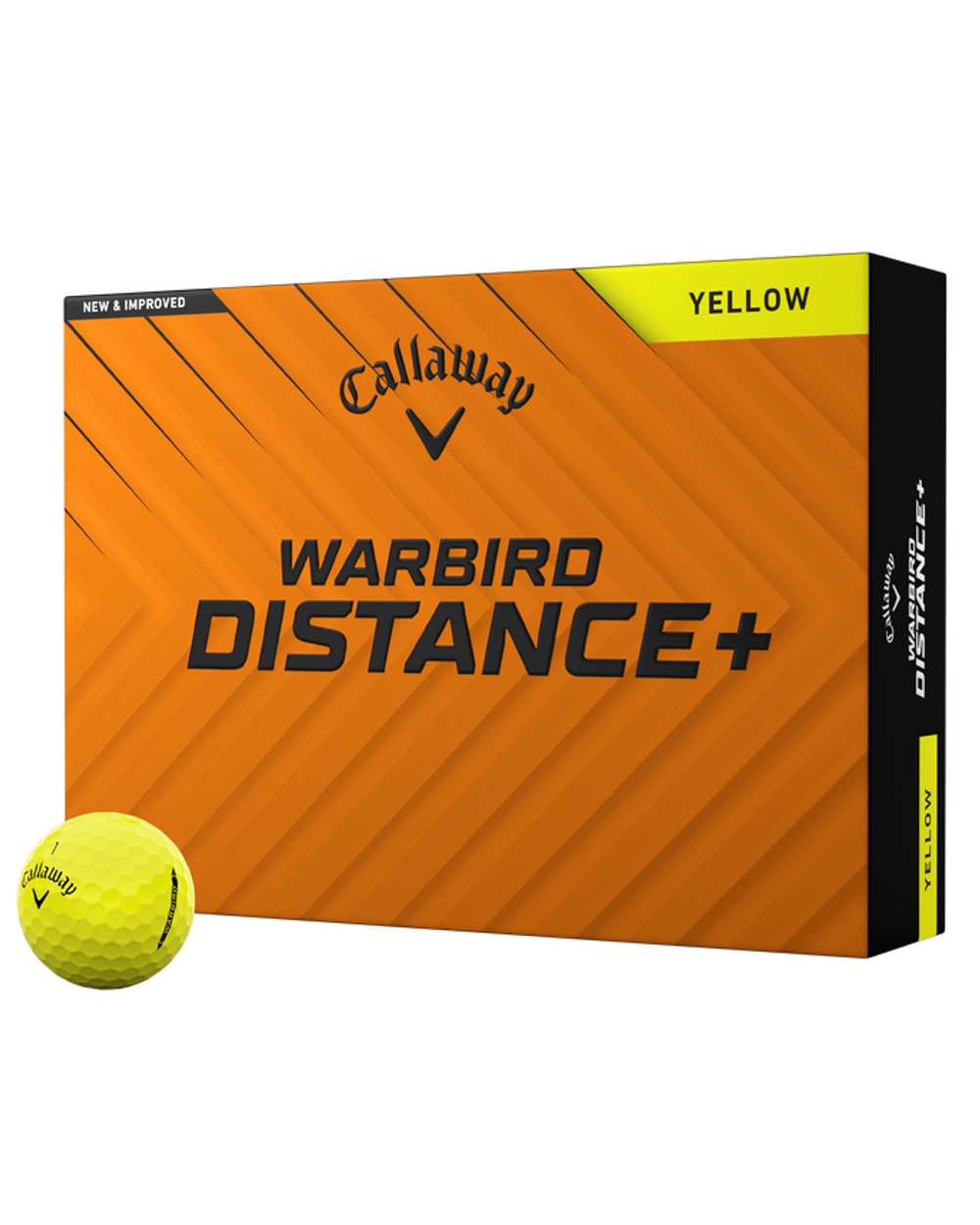 Callaway Warbird Distance 25 - Box of 12 Golf Balls