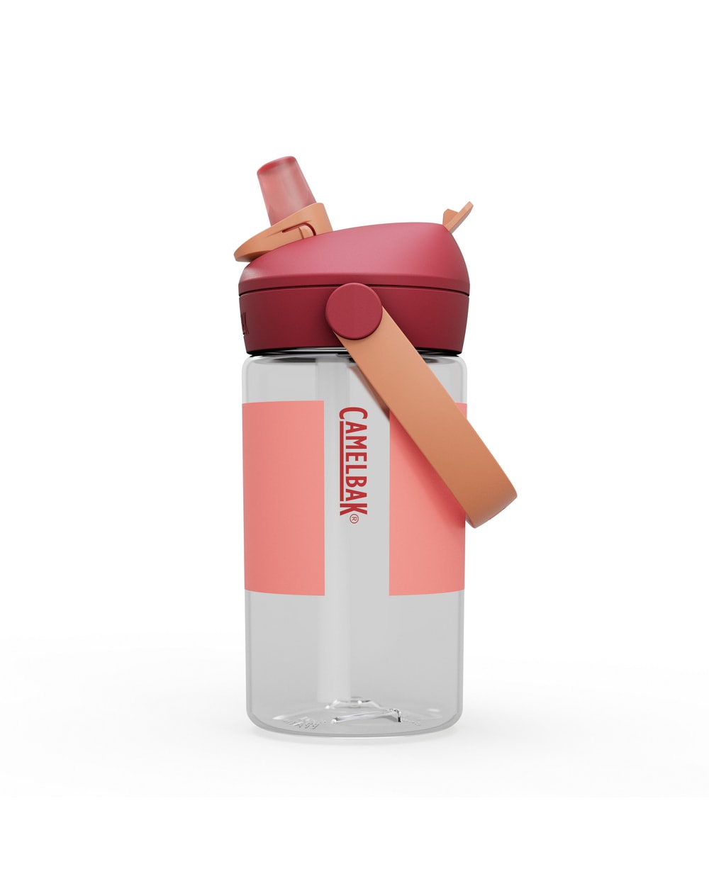 Camelbak Flip Straw Kids 14oz Bottle - Peach