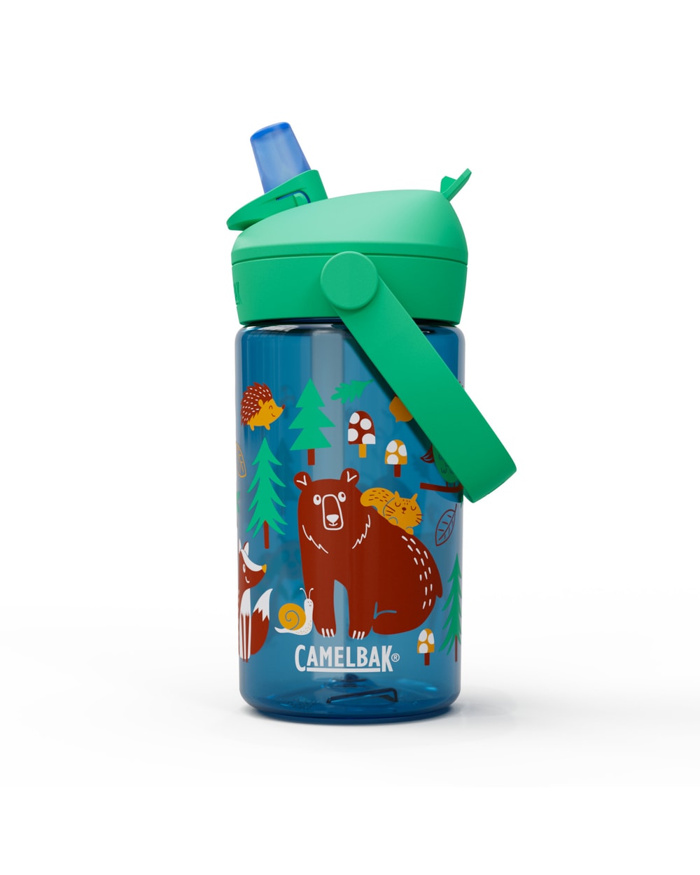 Camelbak Flip Straw Kids 14oz Bottle - Forest