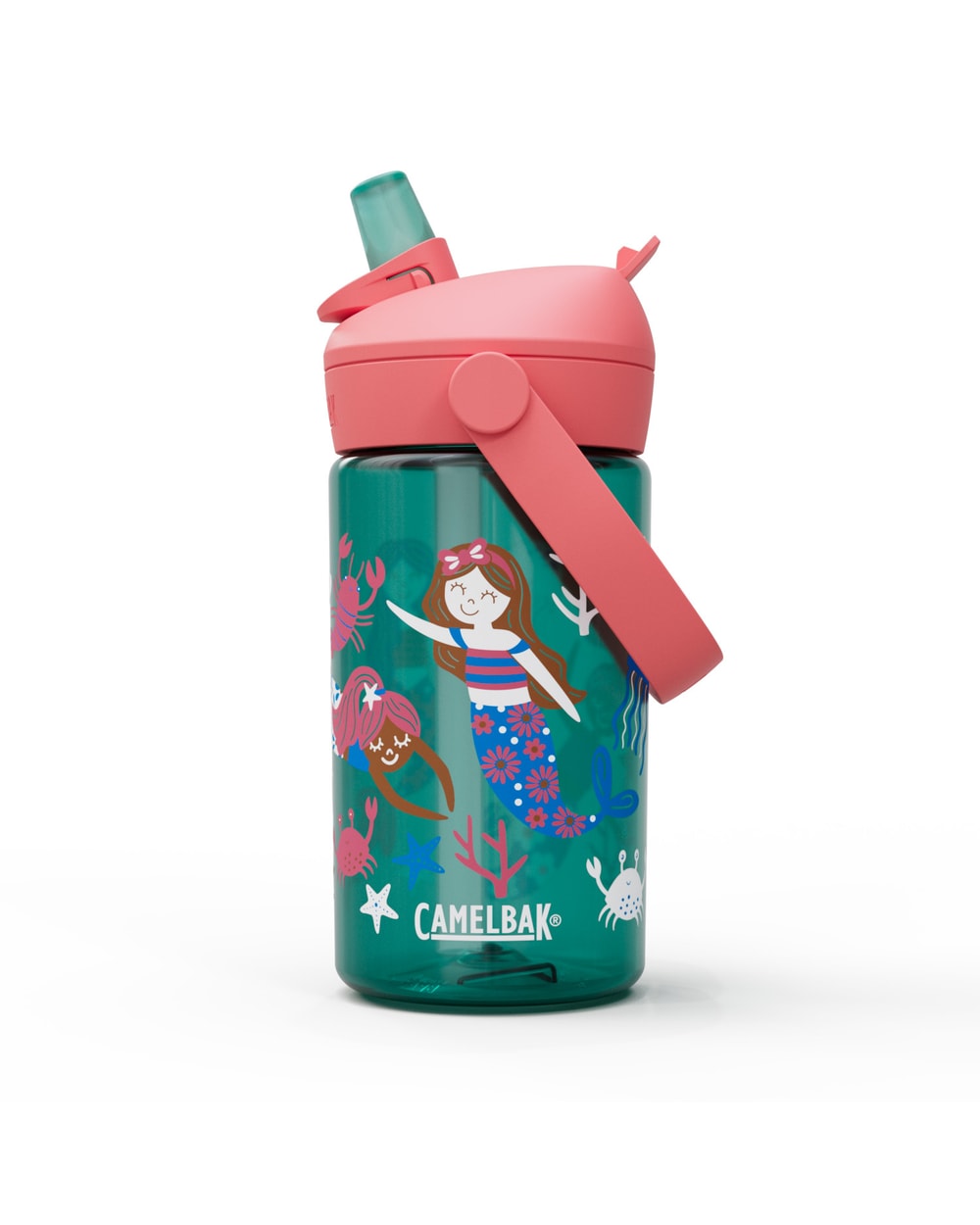 Camelbak Flip Straw Kids 14oz Bottle - Mermaids