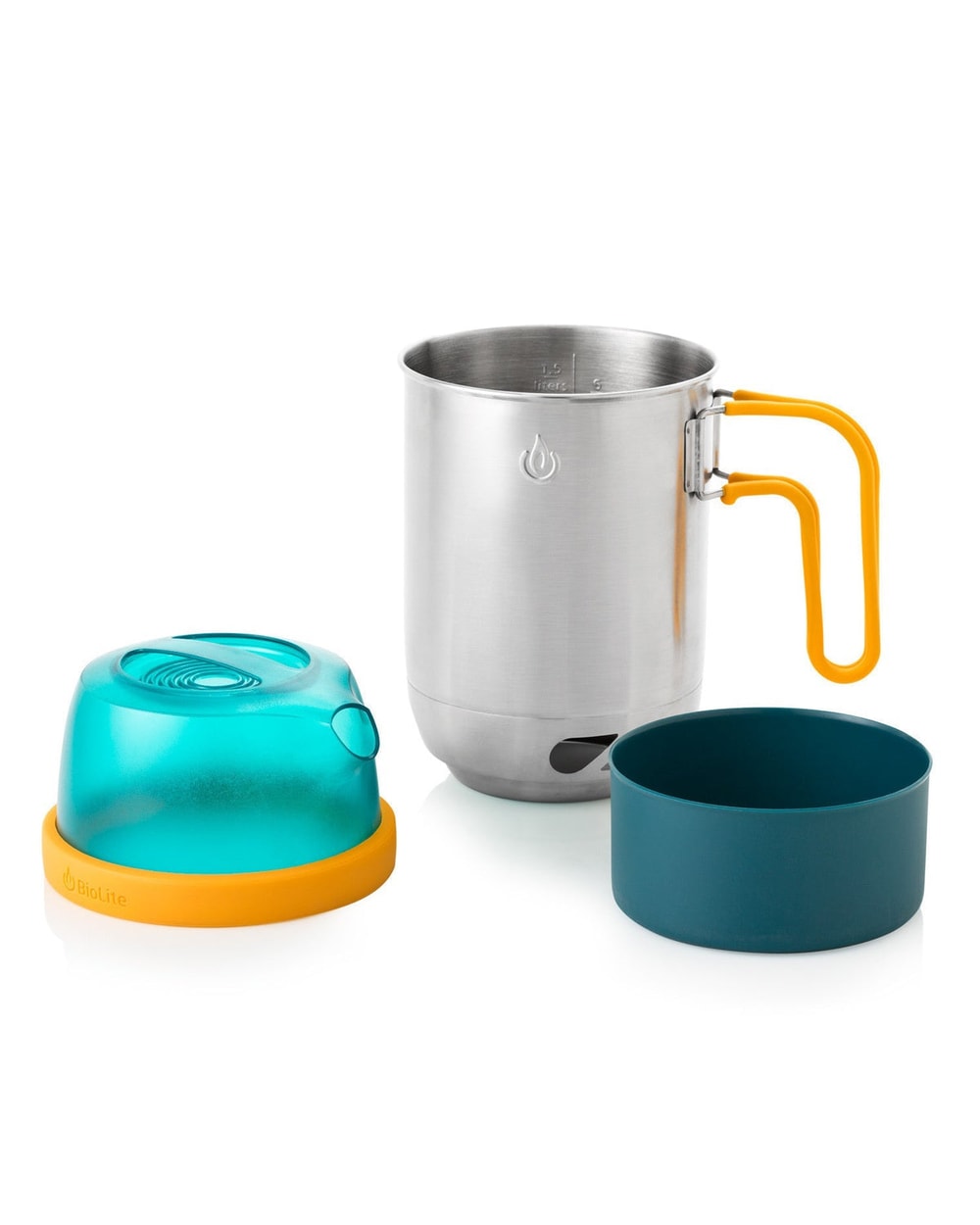 BioLite CampStove Kettle Pot & Coffee Set