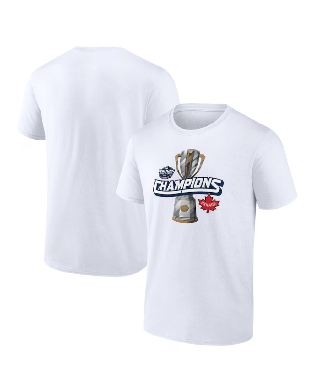 Fanatics Canada 2025 4 Nations Face-Off Champions T-Shirt