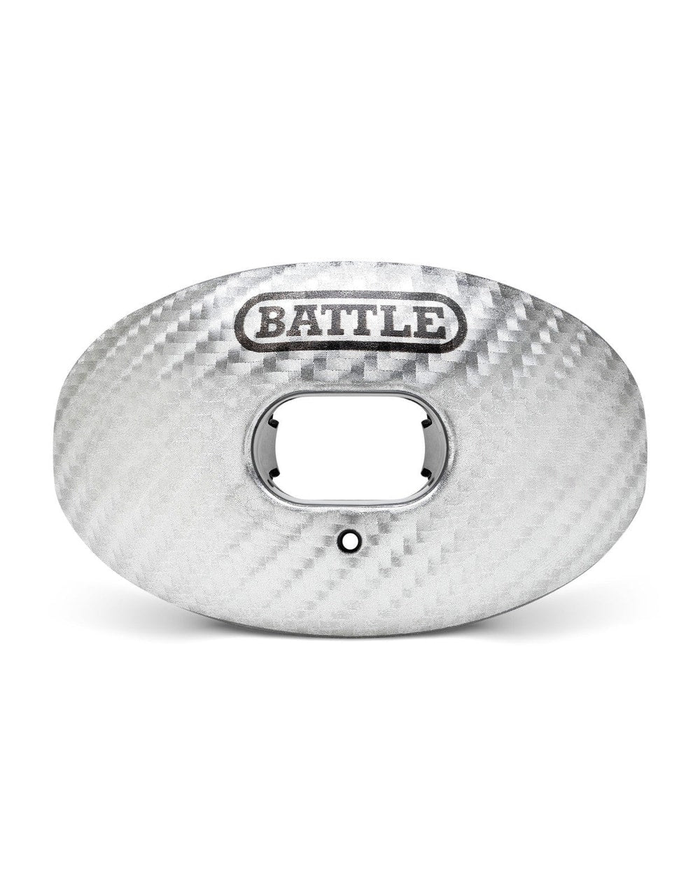 Carbon Oxygen Football Mouthguard - SILVER