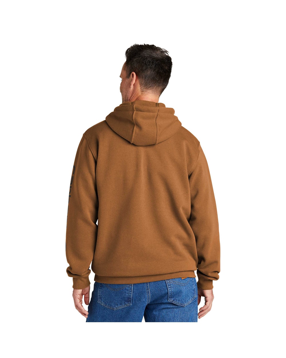 Carhartt Midweight Hooded Sweatshirt - Brown - back