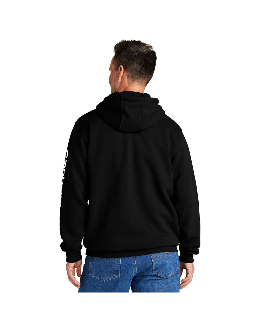 Carhartt Midweight Hooded Sweatshirt - Black - back