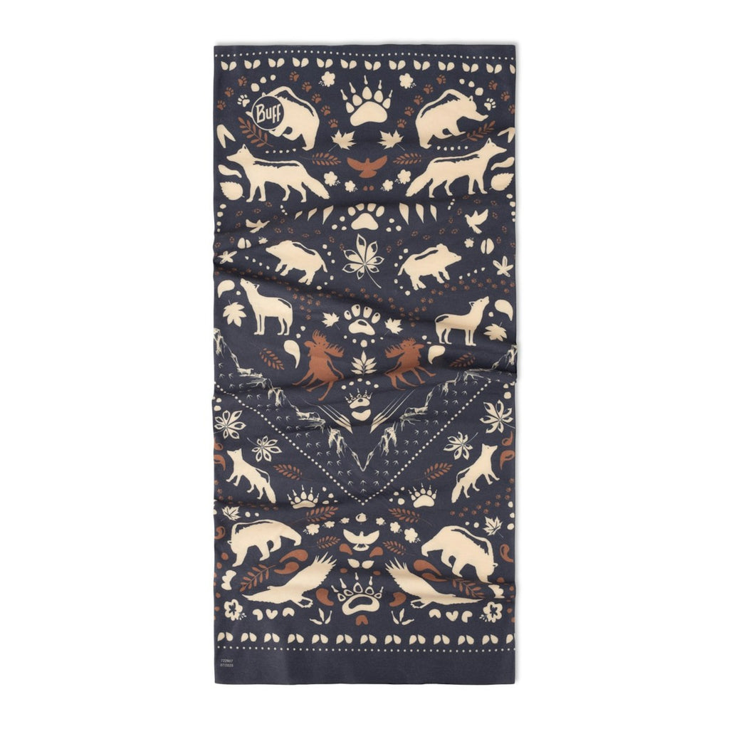 Buff Original EcoStretch Neckwear - Apalash Night Blue - Apalash Night Blue, flat