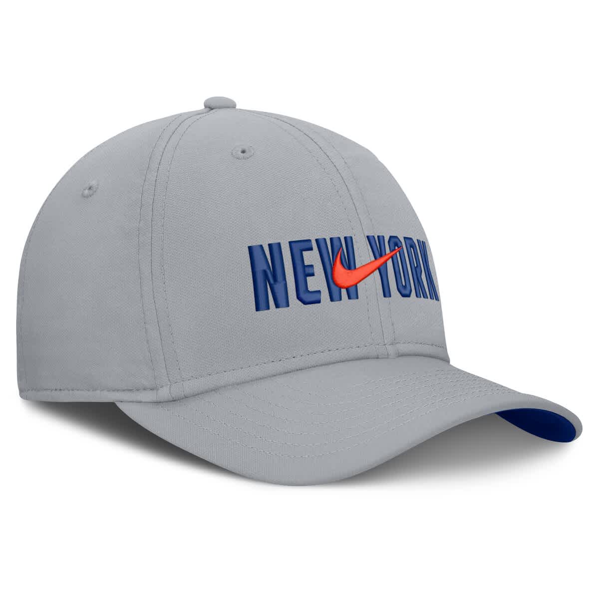 Nike New York Mets Primetime Rise Adjustable Hat - Grey
