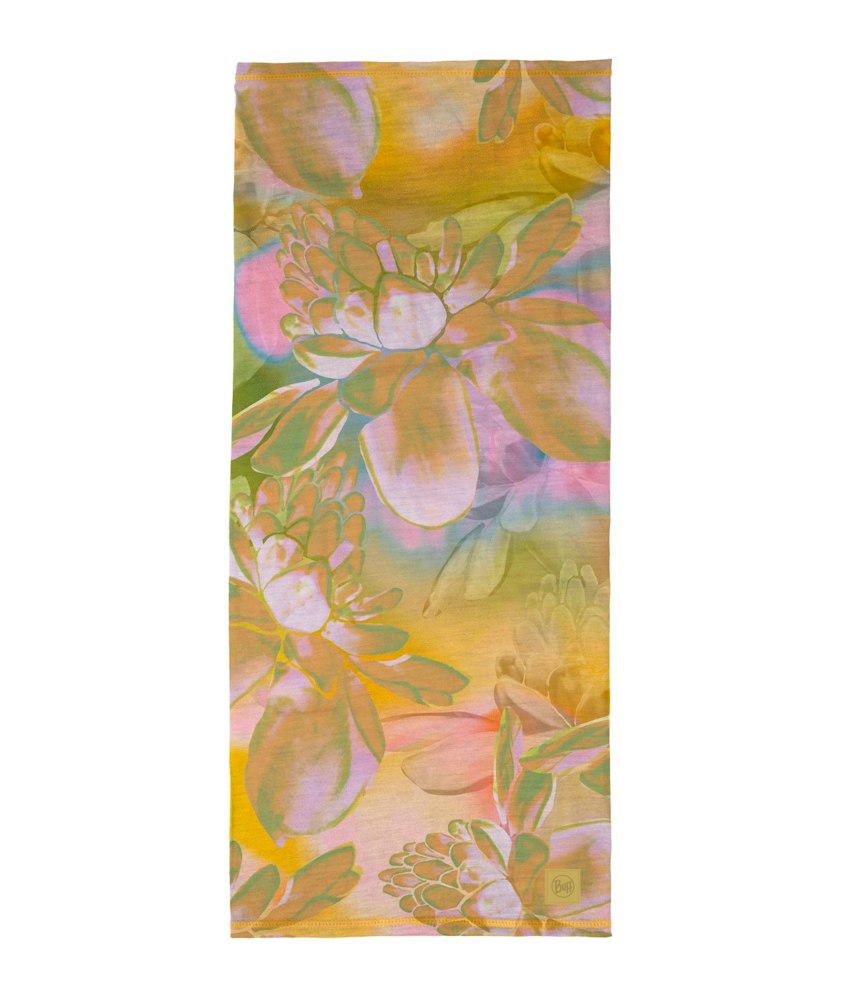 Buff Lightweight Merino Wool Neckwear - Esmerald Multi - Esmerald Multi, flat