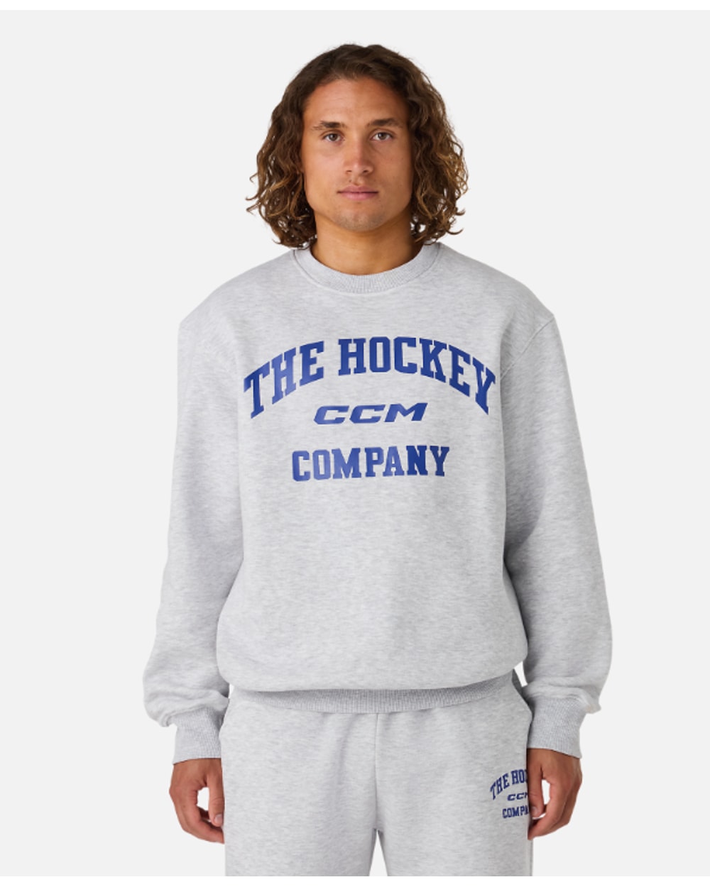 CCM Adult Athleisure Fleece Crewneck