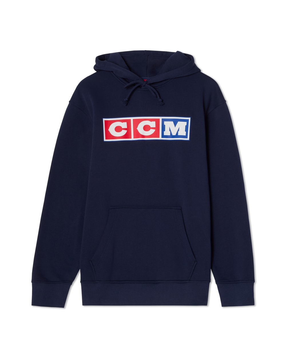 CCM Heritage Pullover Hoodie, True Navy, front