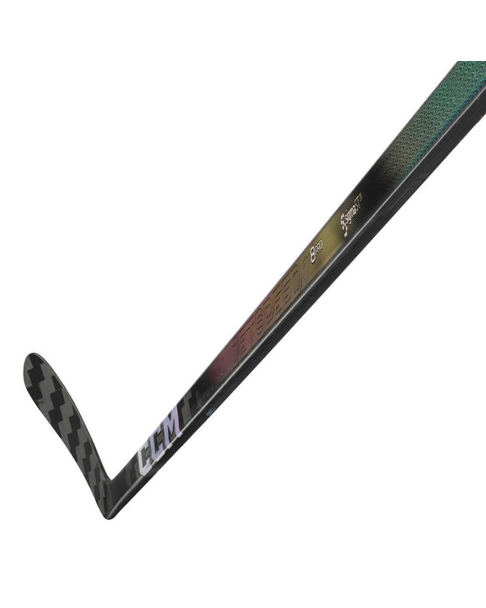 CCM Intermediate Jetspeed FT8 Pro Hockey Stick - Charcoal - 2025