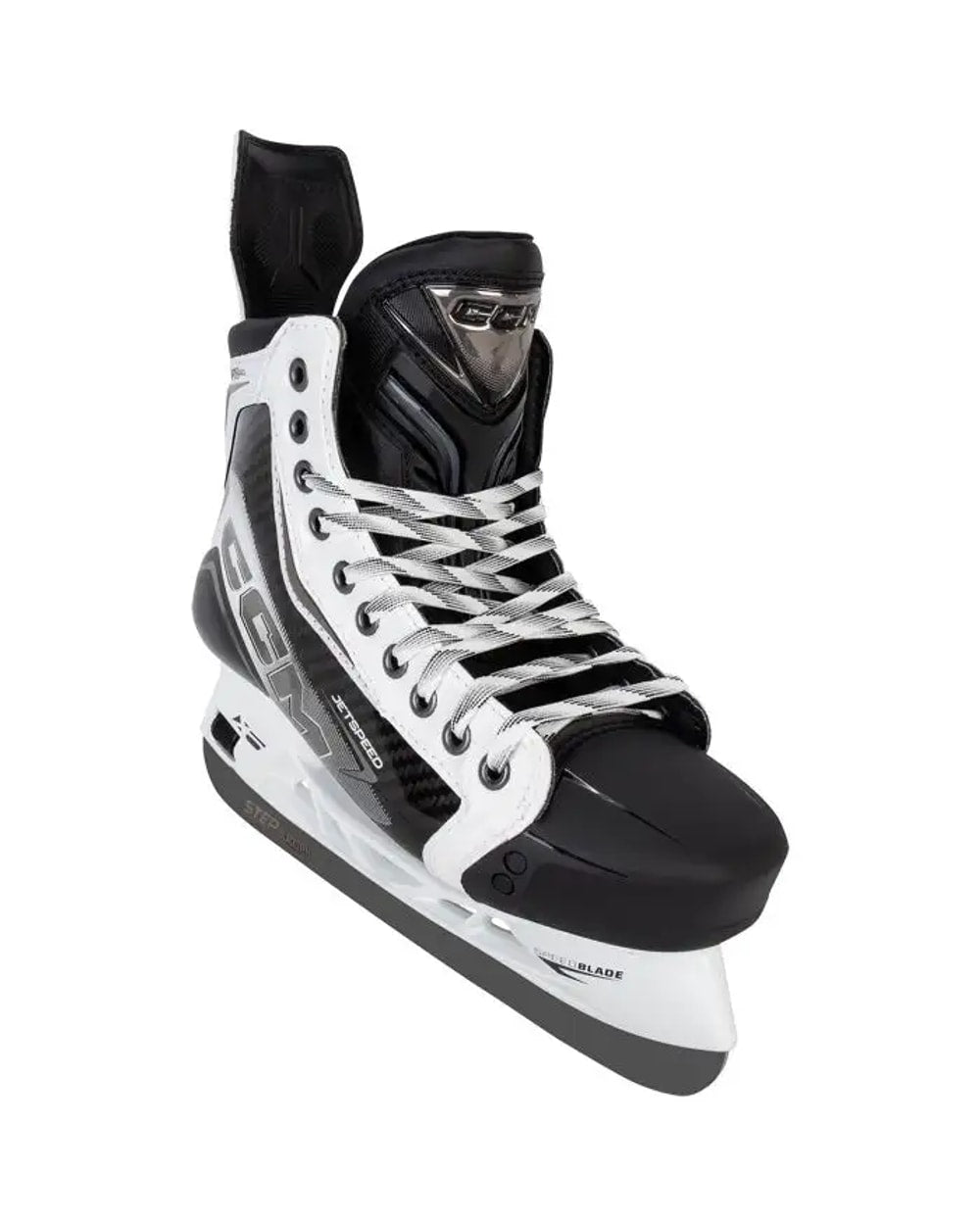 CCM JetSpeed FT8 Pro Intermediate Hockey Skates- White