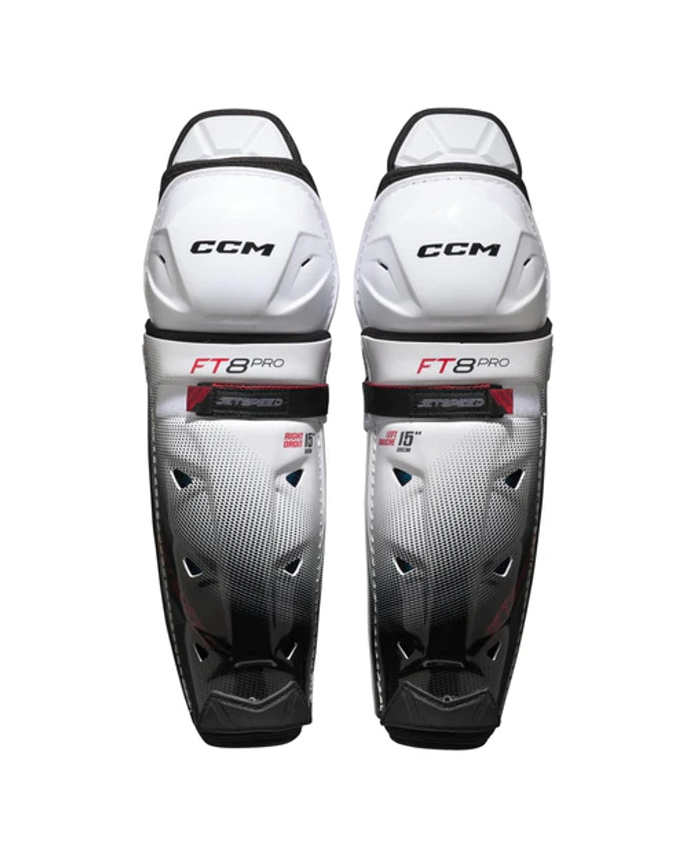 CCM JetSpeed FT8 Pro Junior Shin Guards