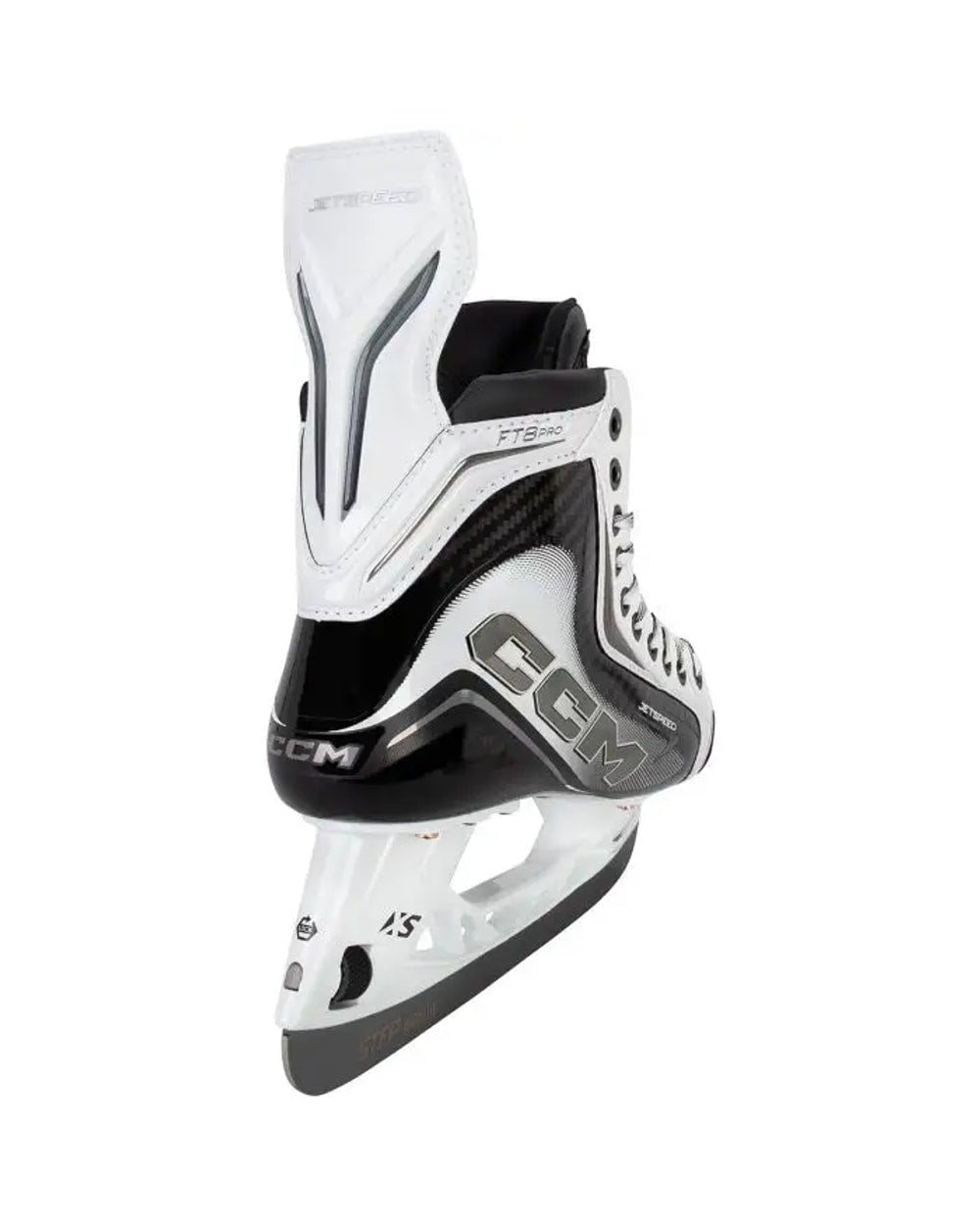 CCM JetSpeed FT8 Pro Senior Hockey Skates- White
