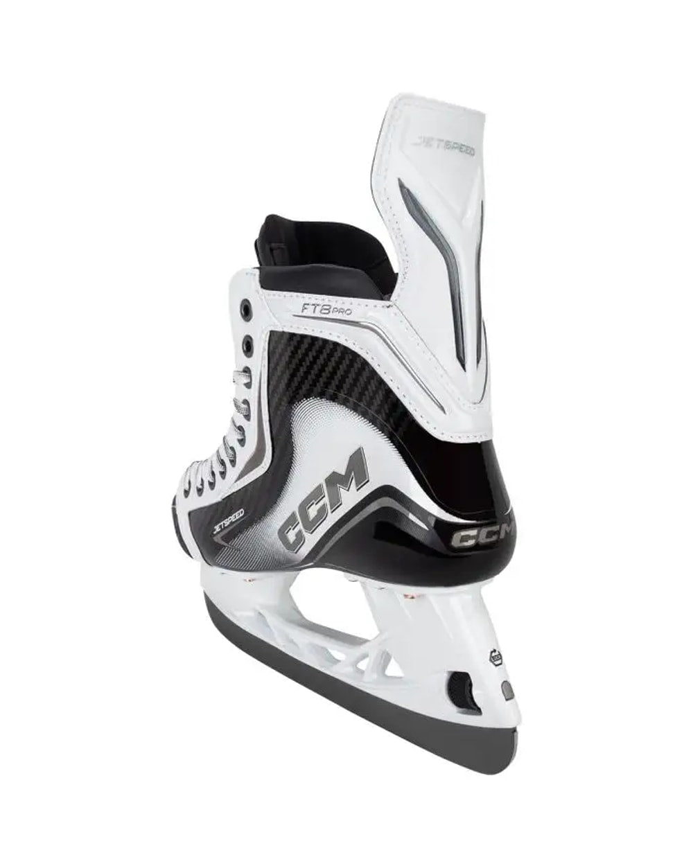 CCM JetSpeed FT8 Pro Senior Hockey Skates- White