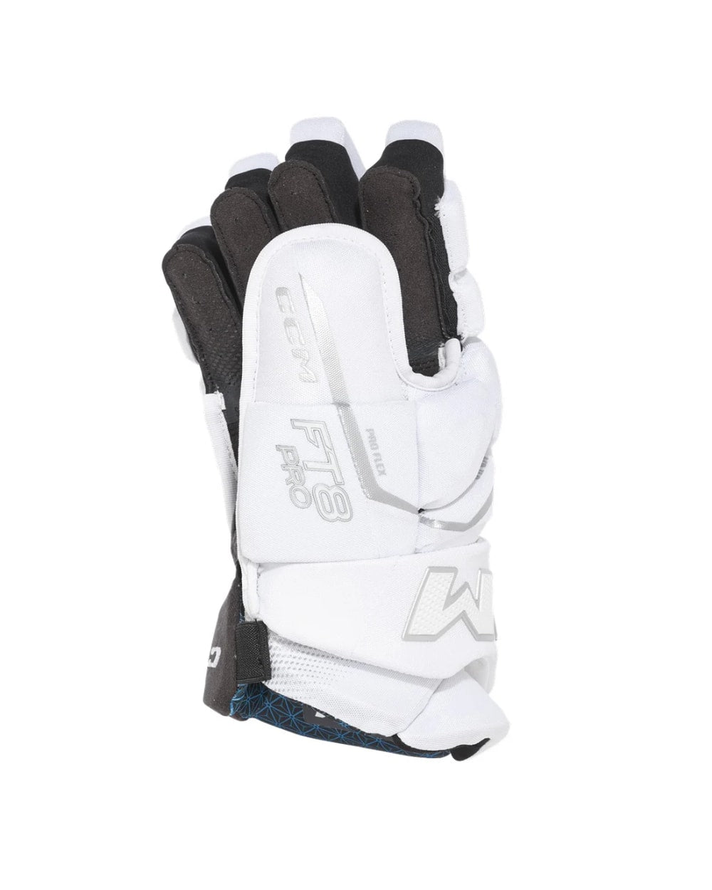 CCM Junior Jetspeed FT8 Pro Gloves- White