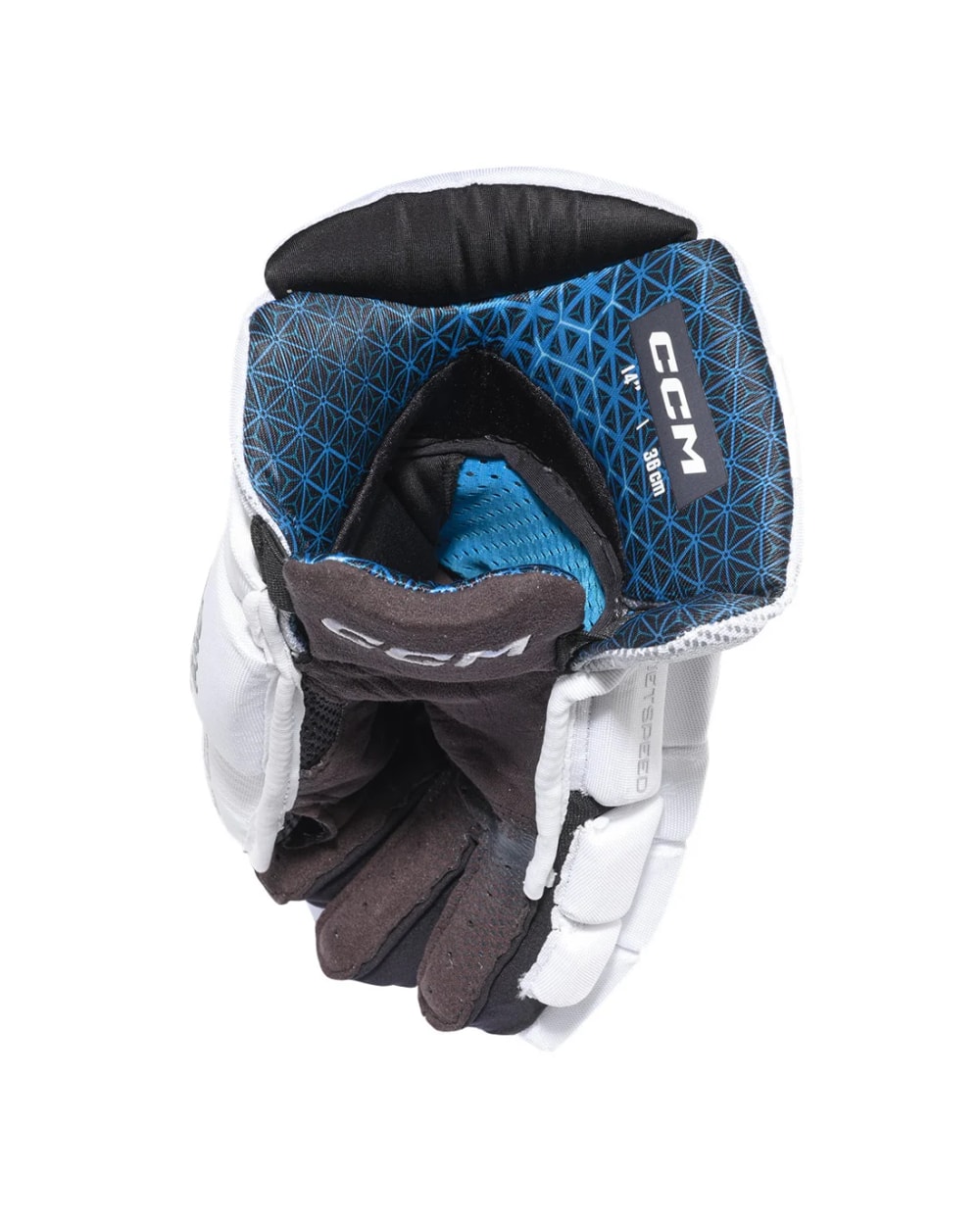 CCM Junior Jetspeed FT8 Pro Gloves- White