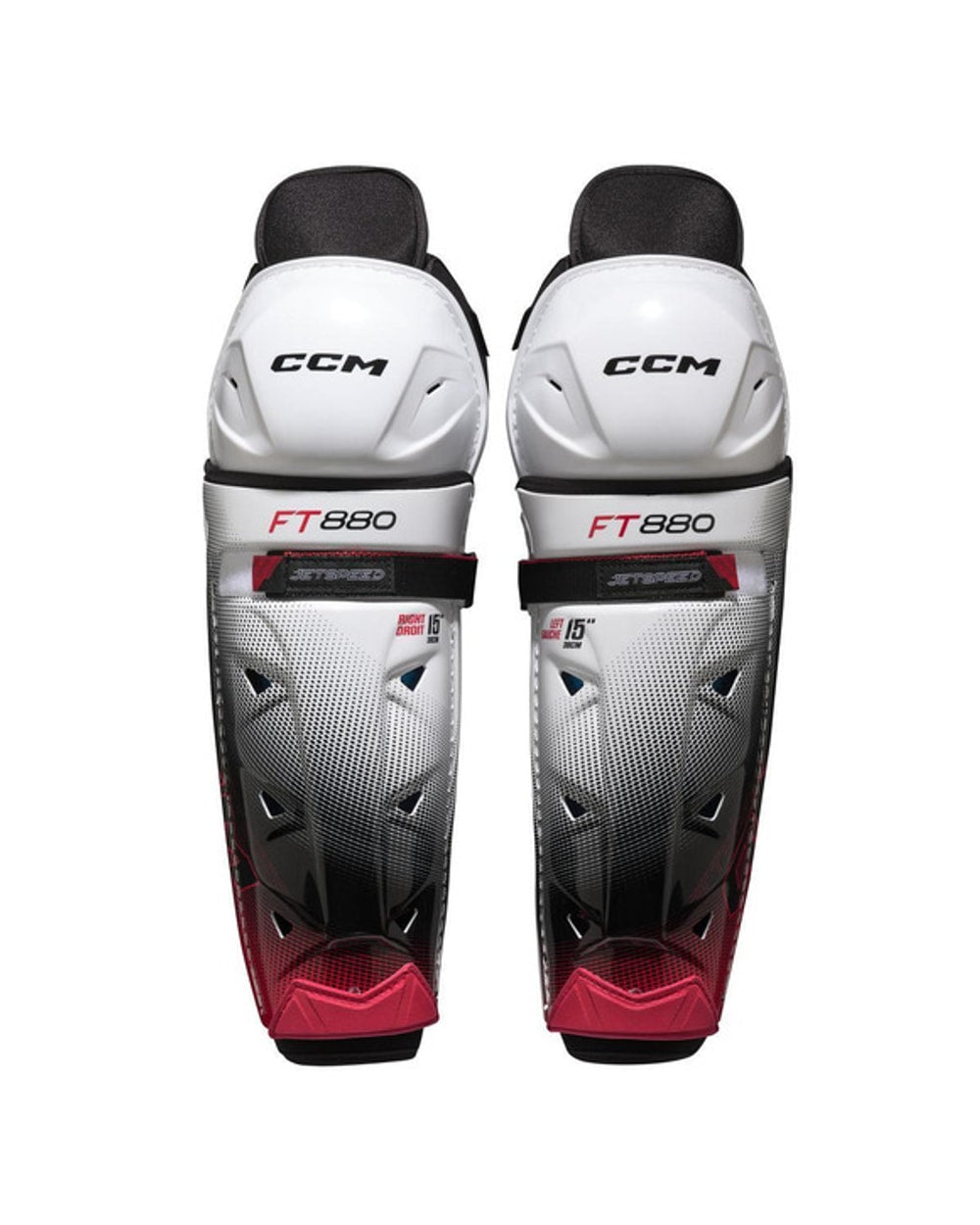 CCM Junior Jetspeed FT880 Hockey Shin Guards - 2025