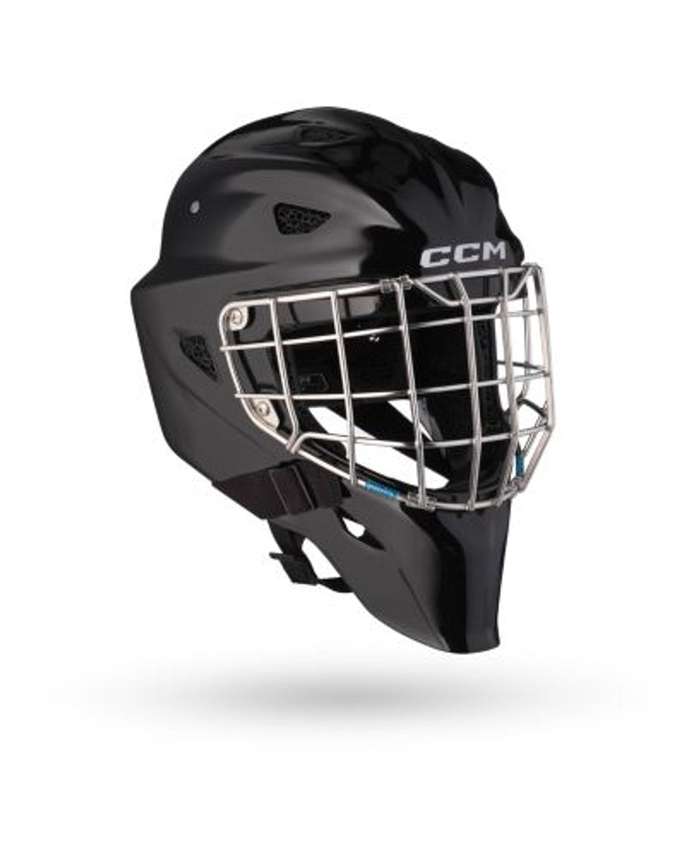 CCM Axis XF Senior Goalie Mask - Black - front
