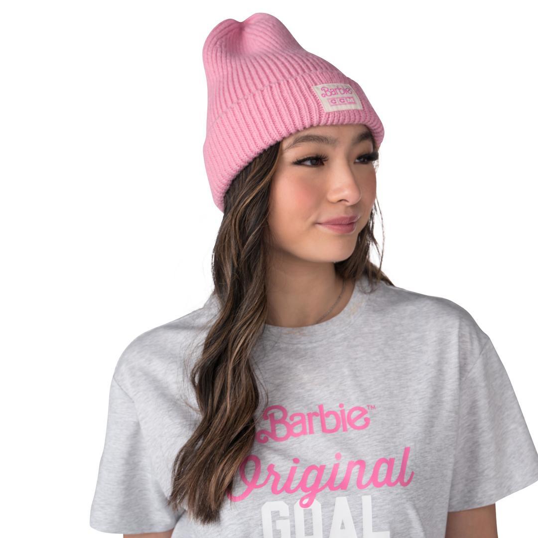 CCM Senior Barbie Cuffed Toque - Pitaya Pink, angle view