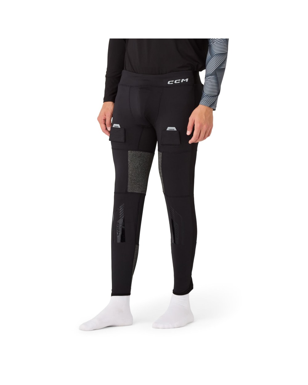 CCM Senior Tacks Pro Cut Protection Baselayer Pants with Jock
