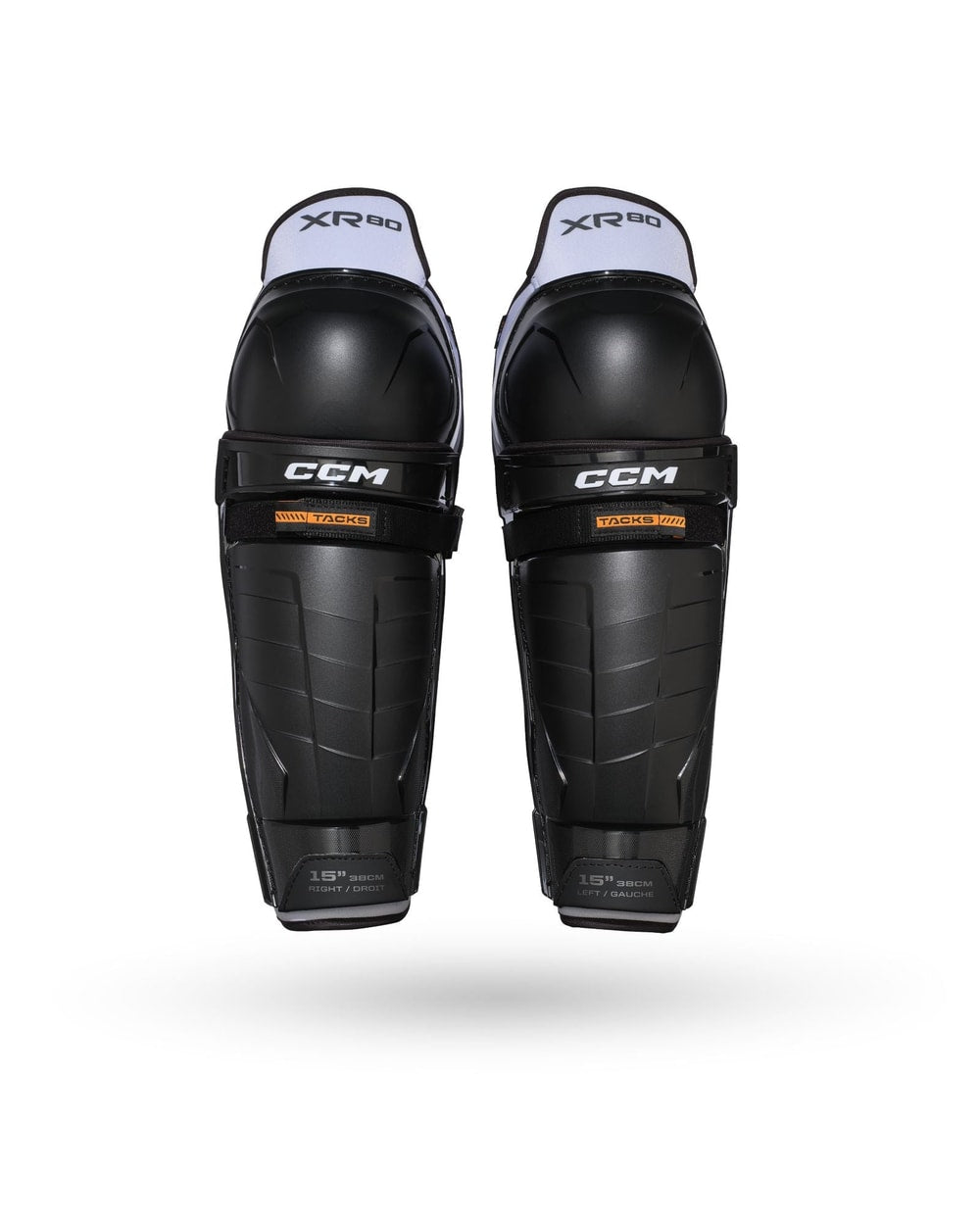 CCM Tacks XR 80 Hockey Shin Guards - front