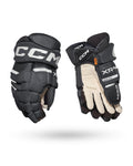 CCM Senior Tacks XR Pro Hockey Gloves - Black/White