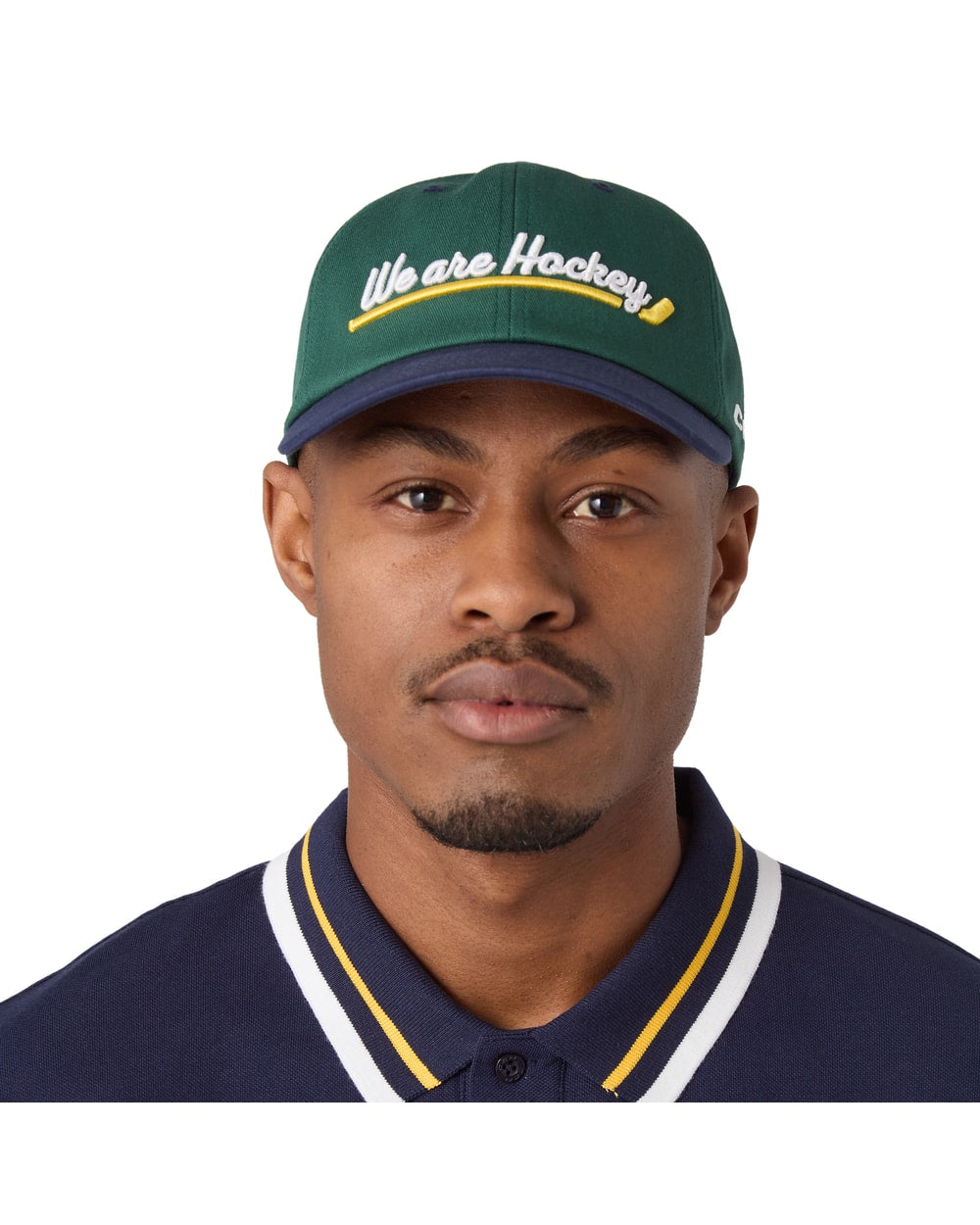 CCM Strip Low Profile Slouch Cap - Evergreen - front