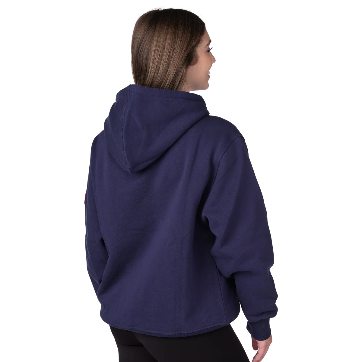 CCM Women's Barbie Hockey Hoodie - Navy, back view