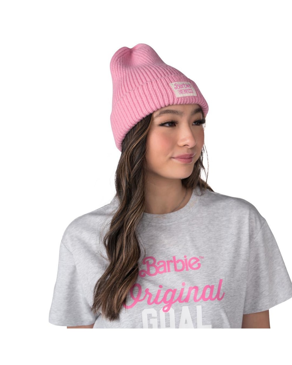CCM Senior Barbie Cuffed Toque - Pitaya Pink, angle view