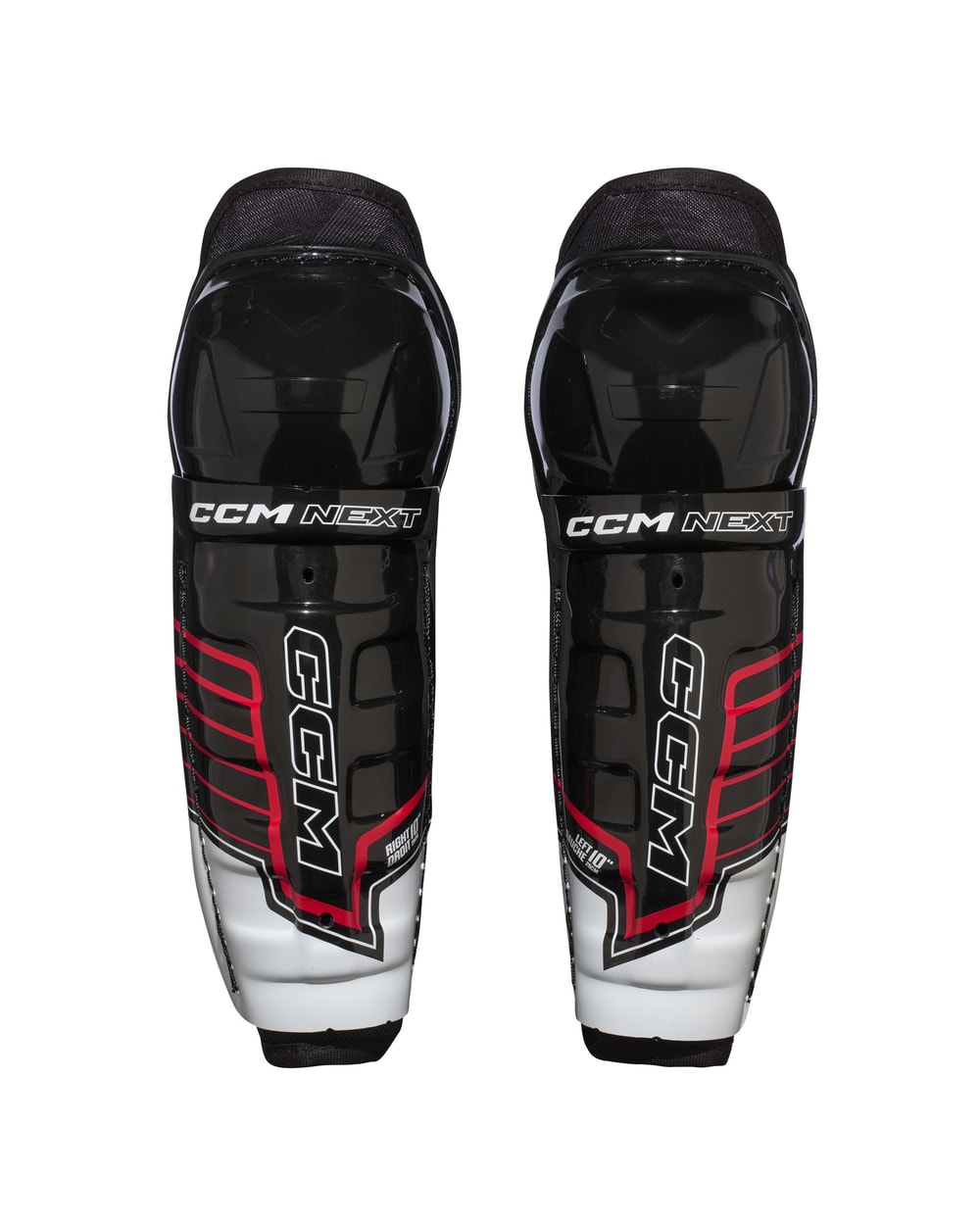 CCM Youth Next Hockey Shin Pads 2026 - front