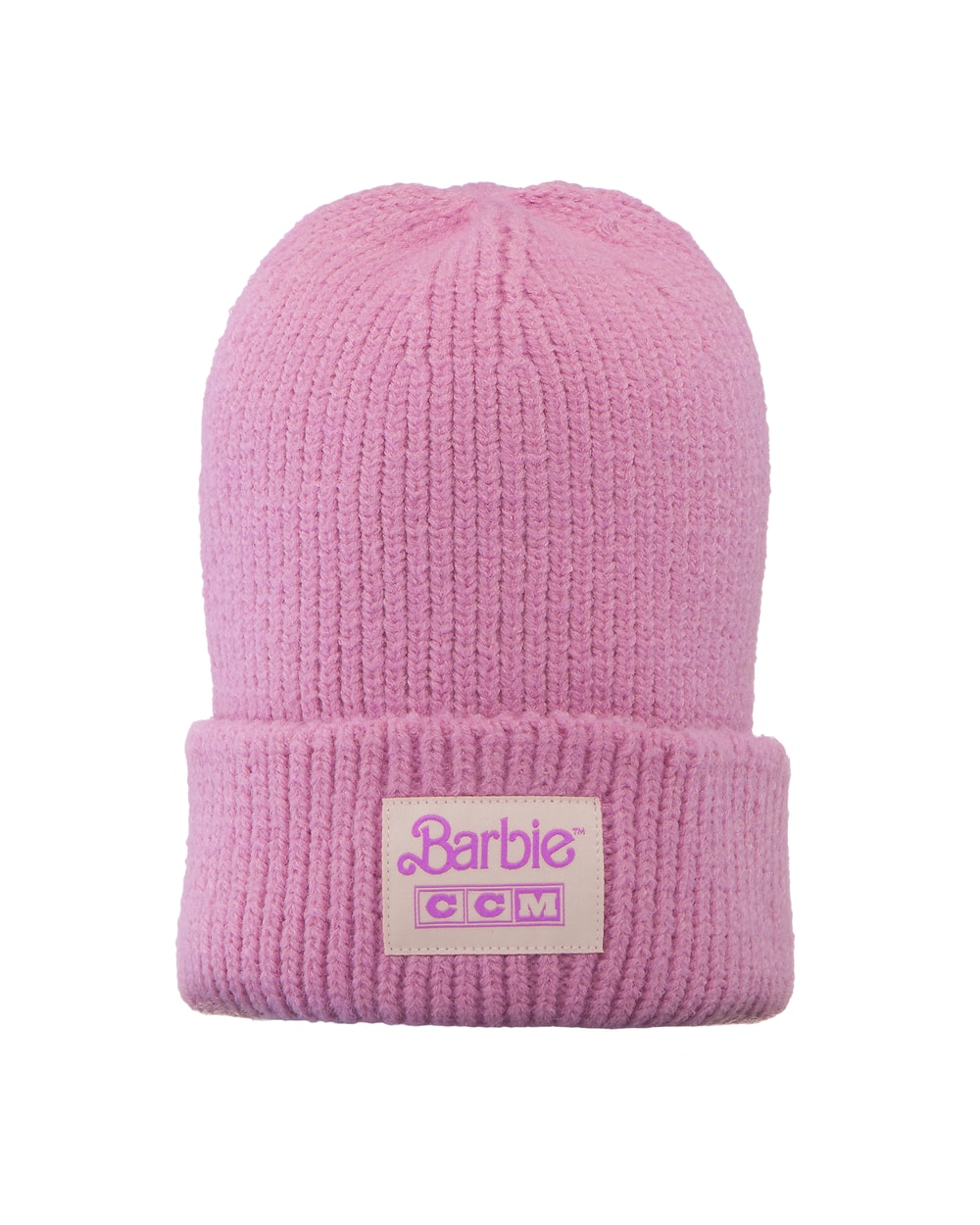 CCM Youth Toque - Pink, front view